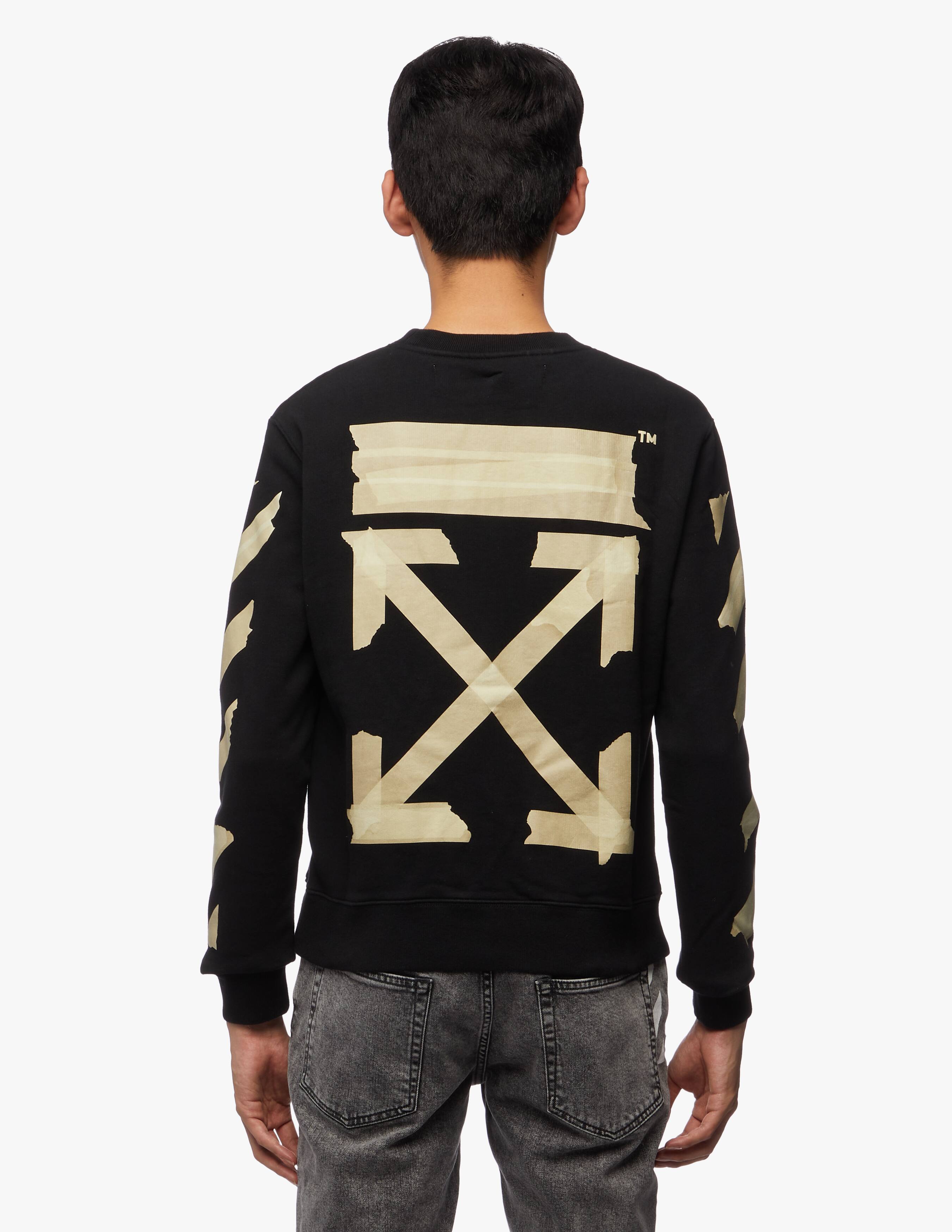 Shop Off-White Tape Arrows sweatshirt on Rinascente