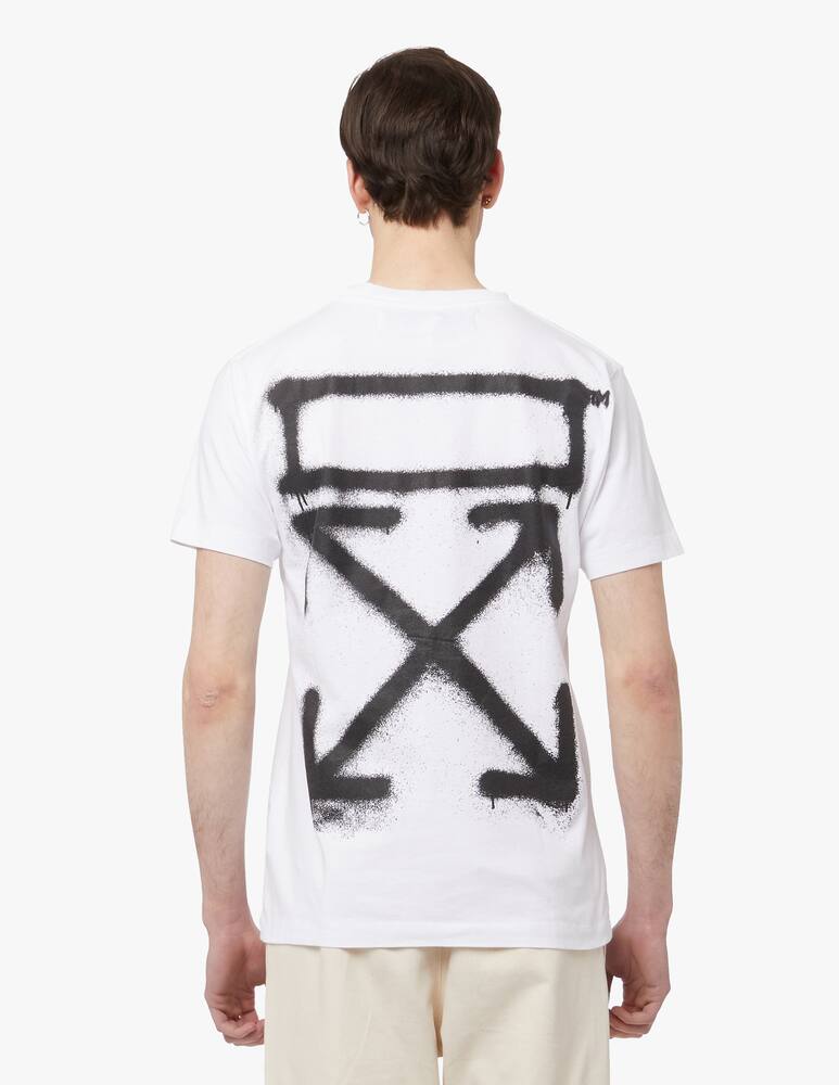 rinascente Off-White Spray Painting T-shirt Manica Corta