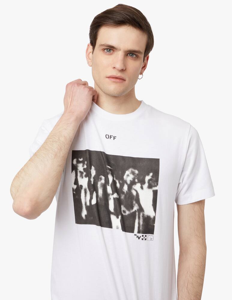 rinascente Off-White Spray Painting T-shirt Manica Corta