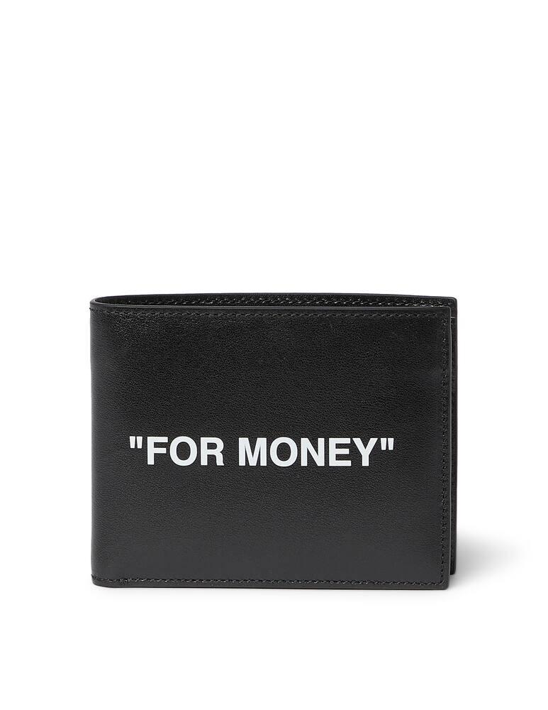 rinascente Off-White Portafoglio quote in pelle
