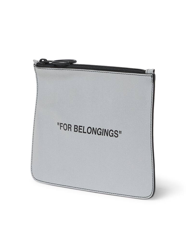 rinascente Off-White Pouch flat quote