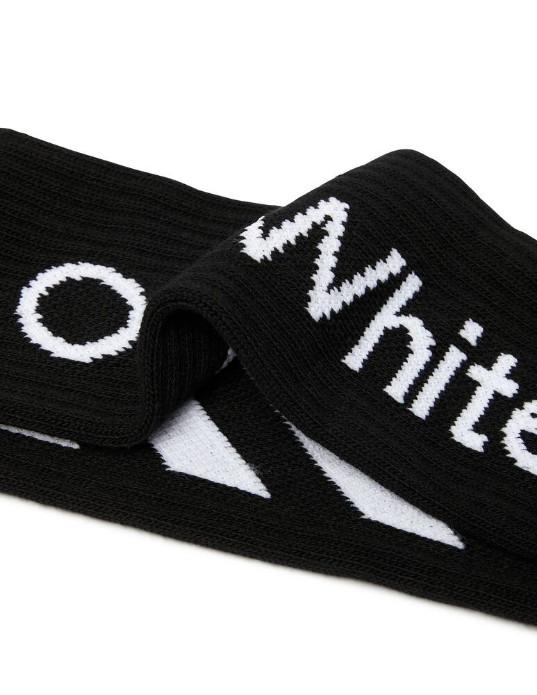 rinascente Off-White Diag Mid Lenght Socks