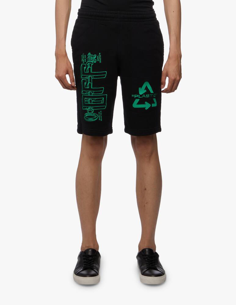 rinascente Off-White Pantaloncini Universal Key