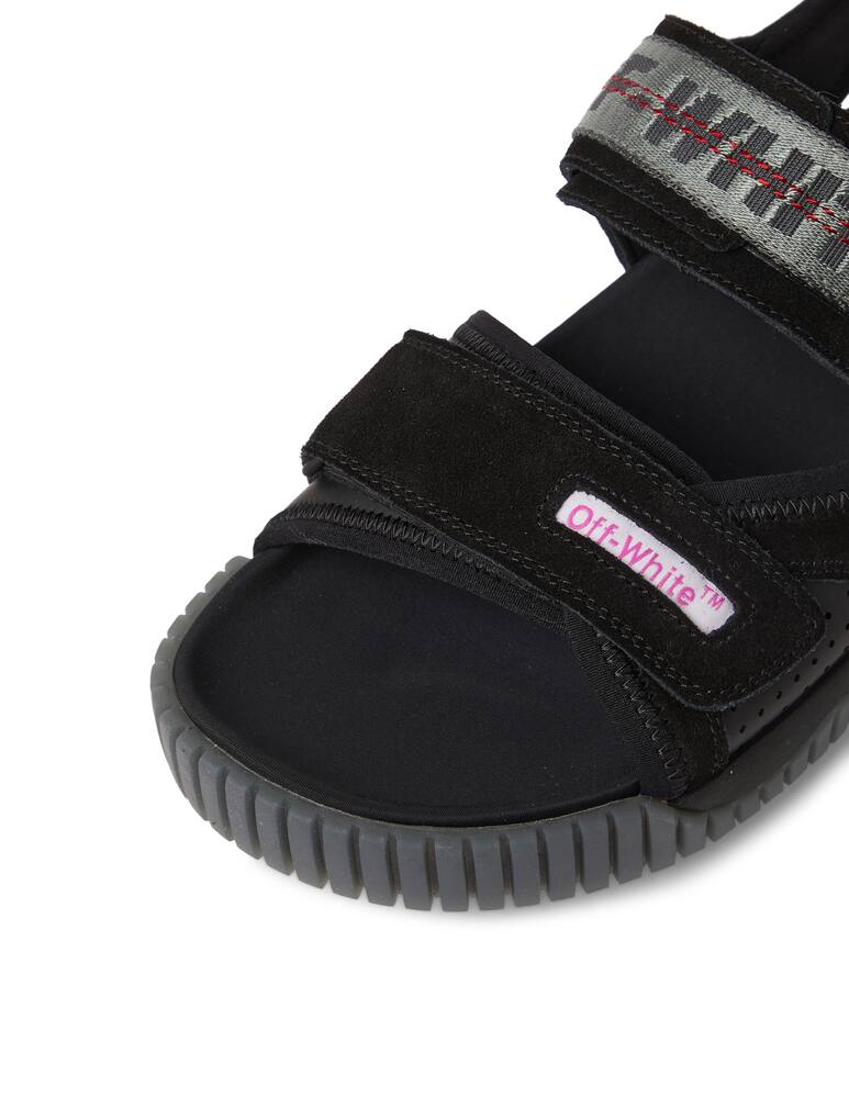 rinascente Off-White Oddsy Minimal Trekking leather sandals