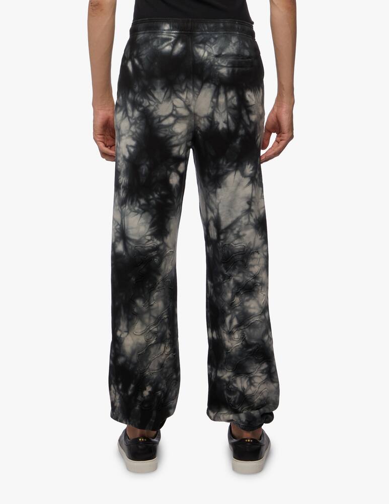 rinascente Off-White Pantaloni tuta Tie dye