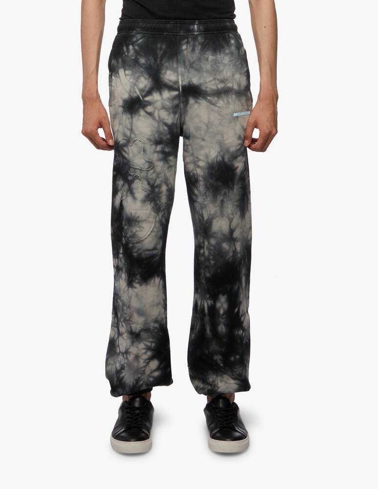 rinascente Off-White Pantaloni tuta Tie dye