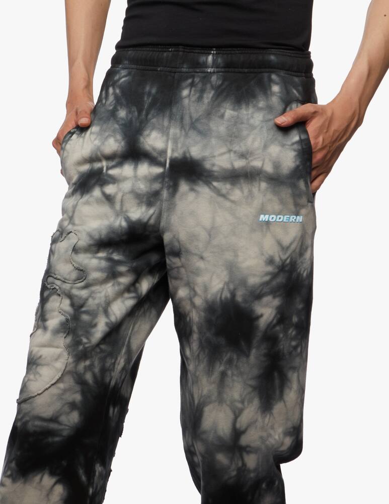 rinascente Off-White Pantaloni tuta Tie dye