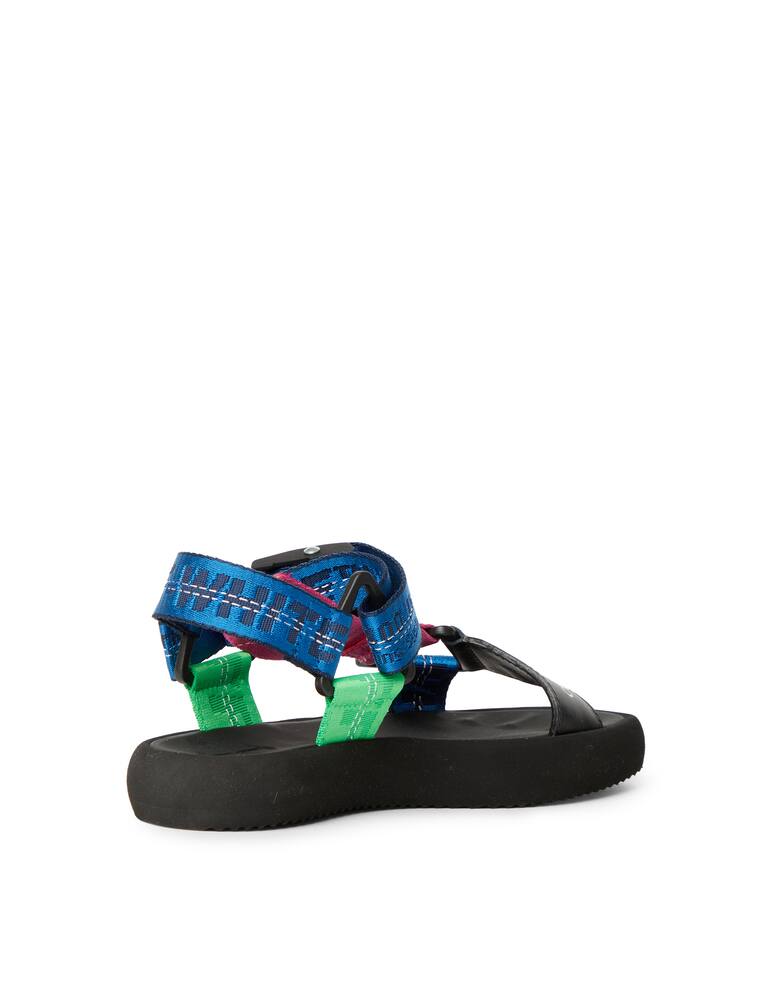 rinascente Off-White Sandali micro trek in pelle 