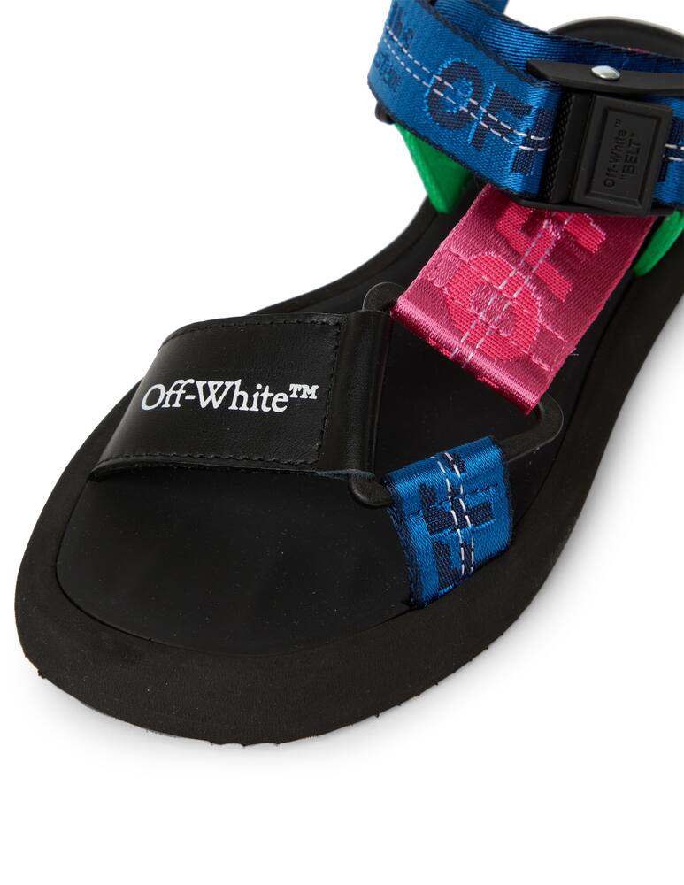 rinascente Off-White Sandali micro trek in pelle 