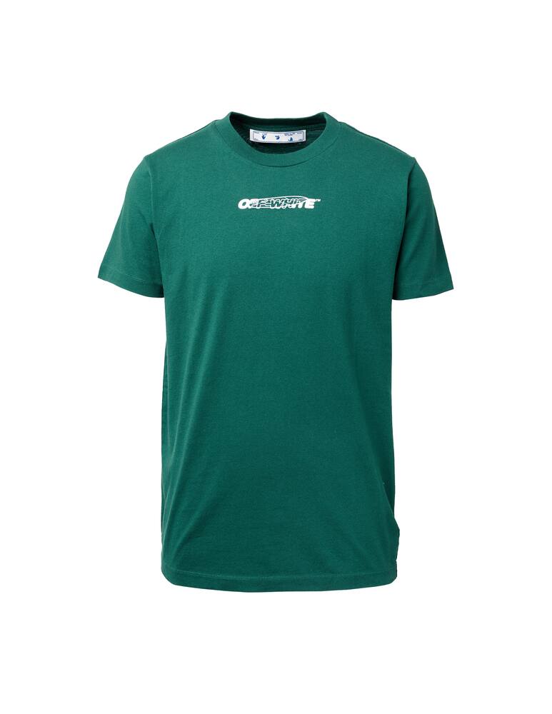 rinascente Off-White T-shirt hand printed