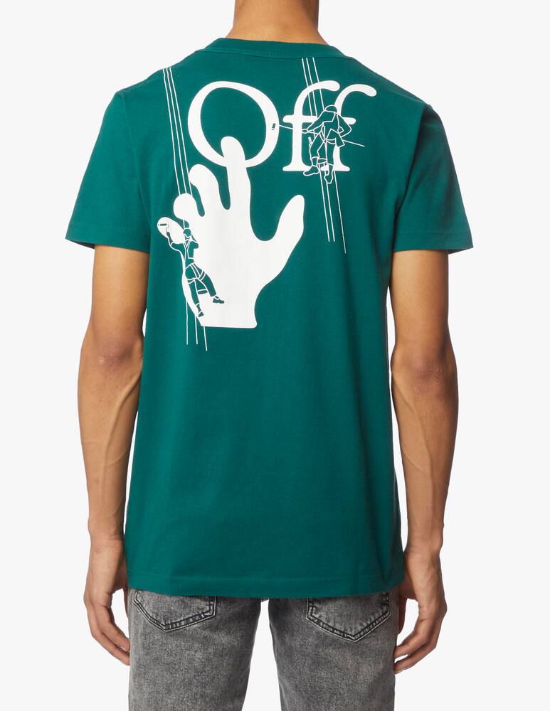 rinascente Off-White T-shirt hand printed