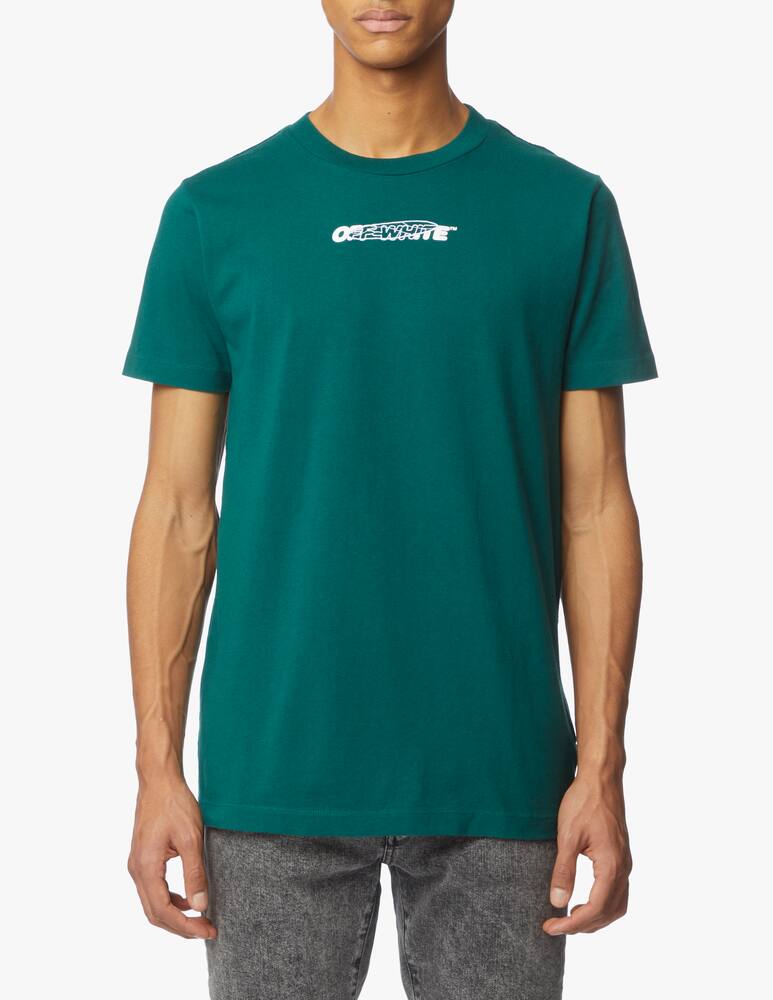 rinascente Off-White T-shirt hand printed