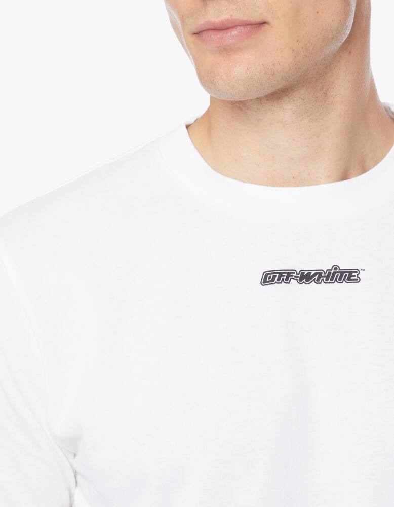 rinascente Off-White T-shirt stampa marker arrow in cotone