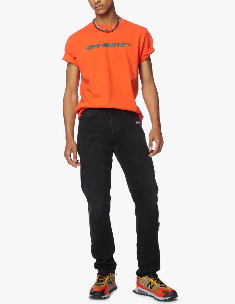 rinascente Off-White T-shirt slim trellis worker