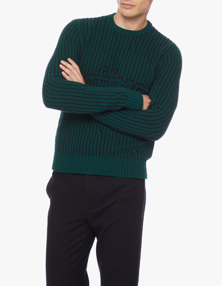 rinascente Off-White Wool blend cable-knit jumper
