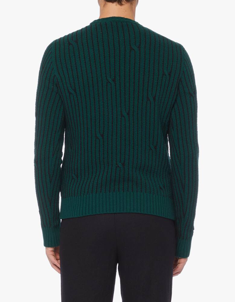 rinascente Off-White Wool blend cable-knit jumper