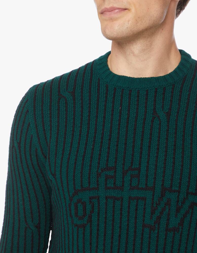 rinascente Off-White Wool blend cable-knit jumper