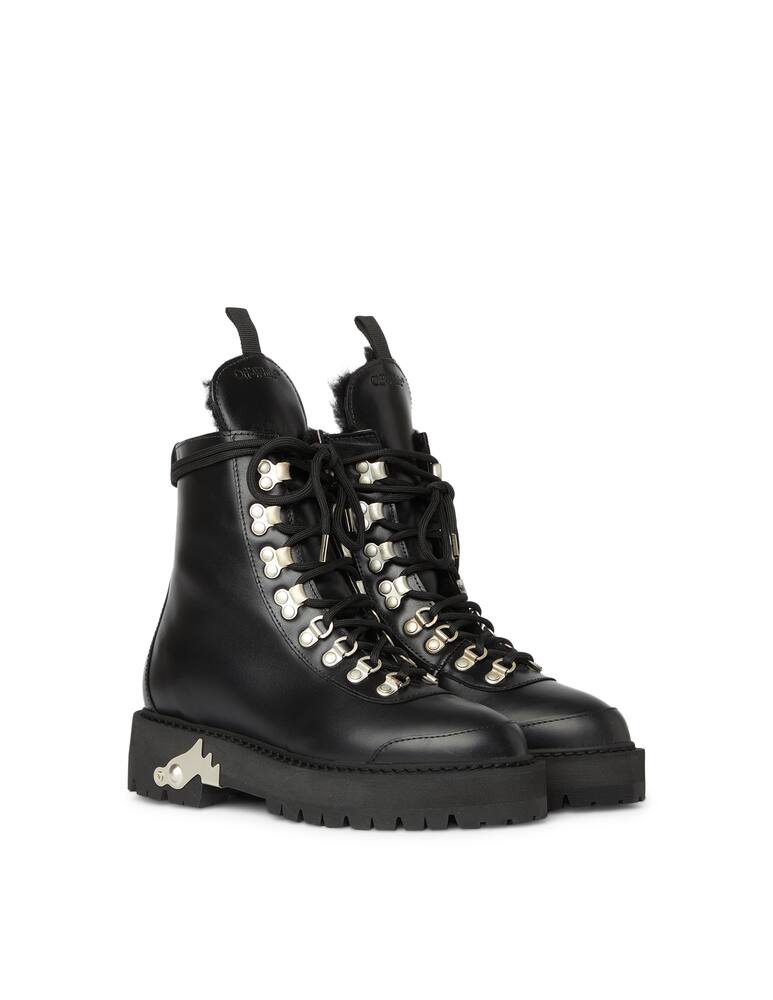 rinascente Off-White Anfibi in pelle