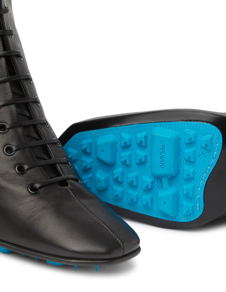 rinascente Off-White Lace-up booties with contrasting sole