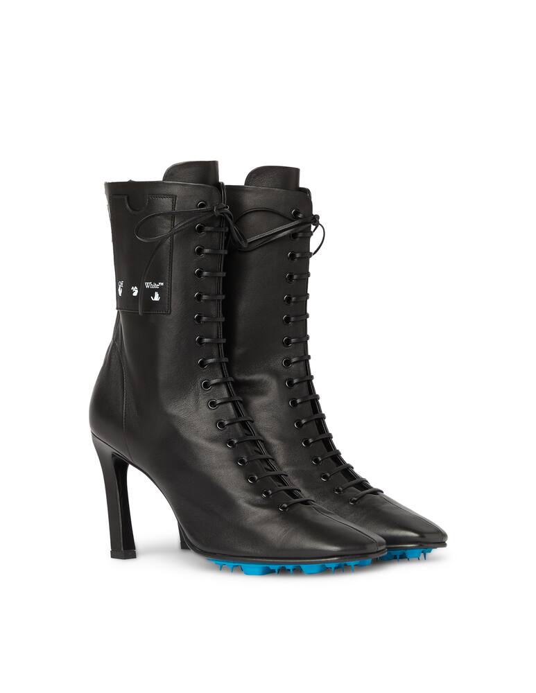 rinascente Off-White Lace-up booties with contrasting sole