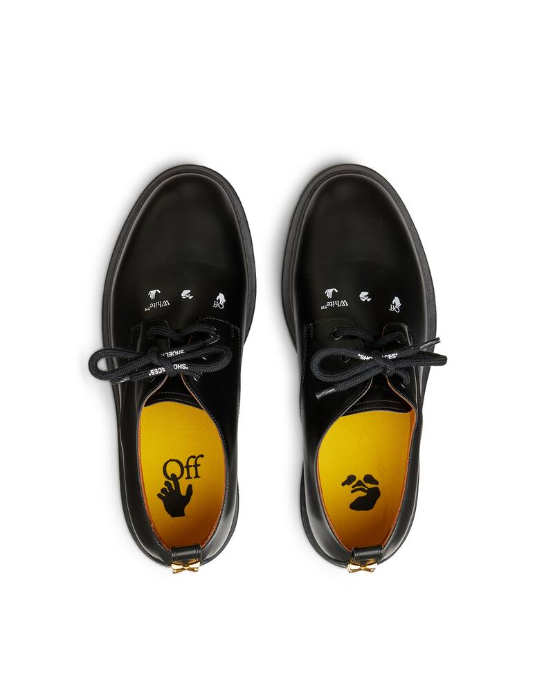 rinascente Off-White Leather derbi cross 