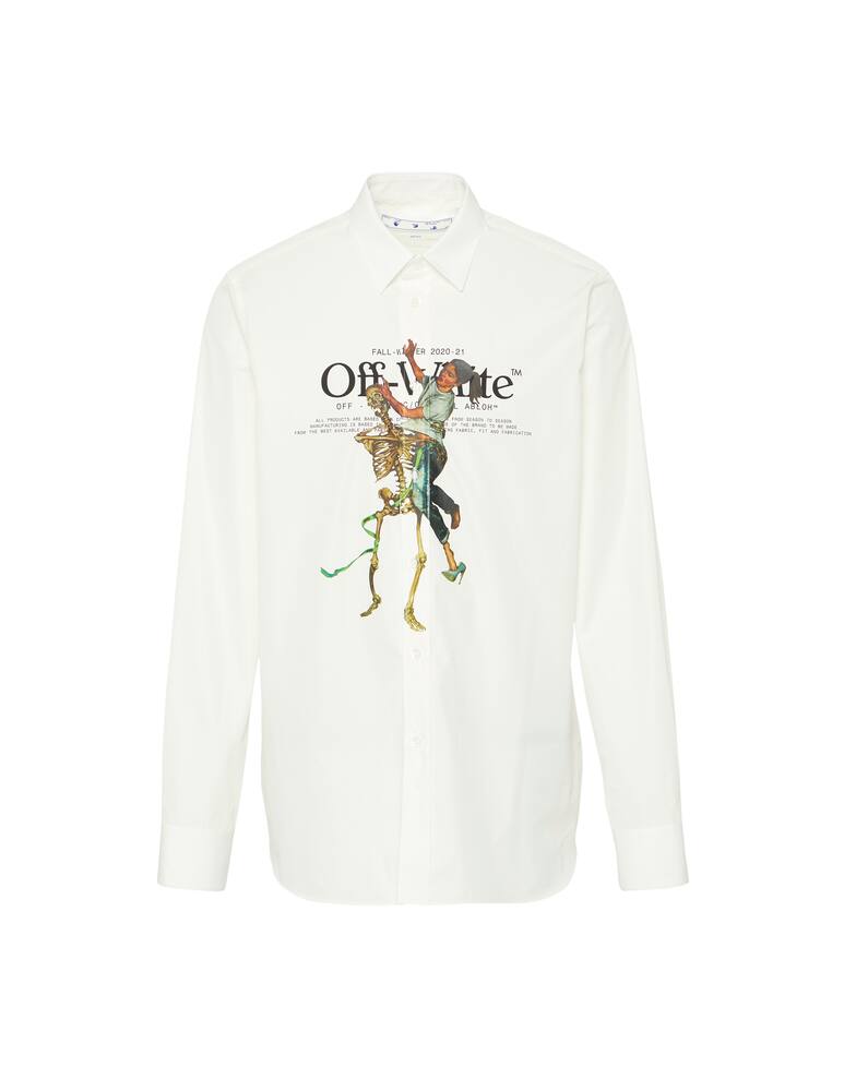 rinascente Off-White Pascal skeleton shirt