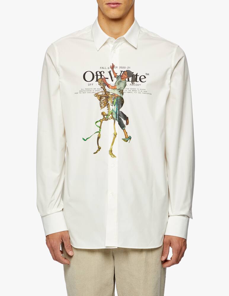 rinascente Off-White Pascal skeleton shirt