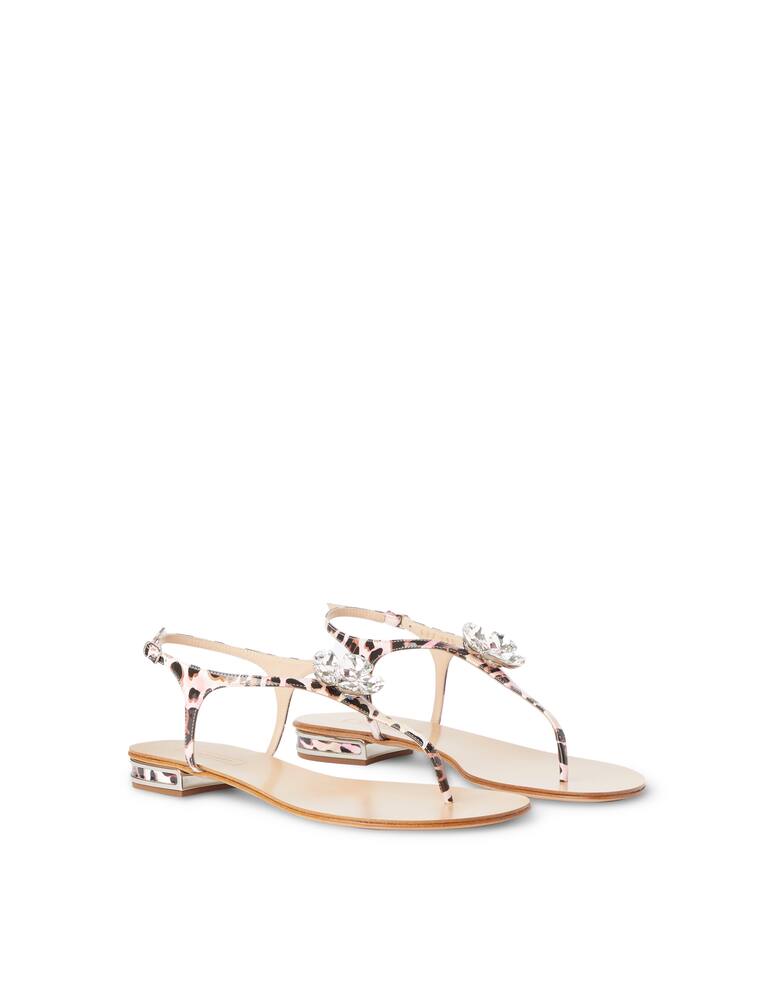 Casadei Flat sandals - pink - picture 2 Casadei Flat sandals - pink - picture 2