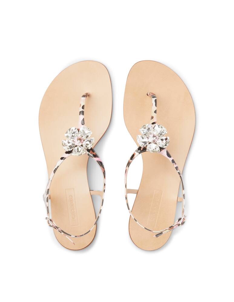 Casadei Flat sandals - pink - picture 3 Casadei Flat sandals - pink - picture 3