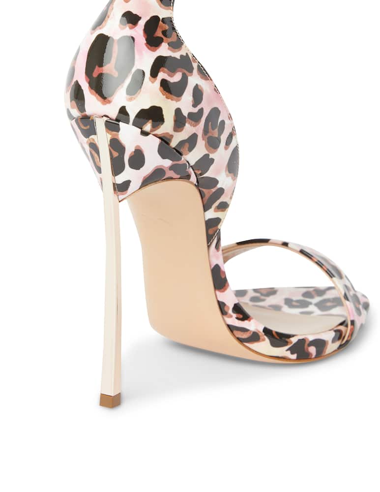 rinascente Casadei Blade Kappa pink panther heeled sandals - black