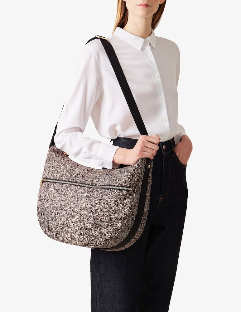 rinascente Borbonese Luna M crossbody bag