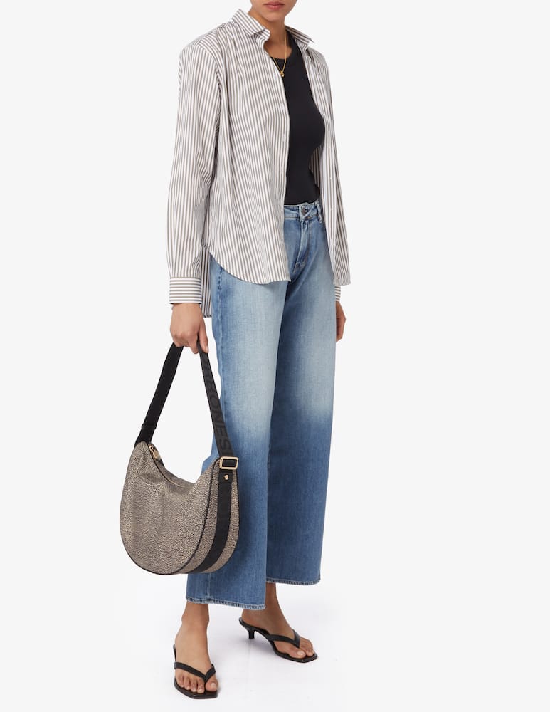 rinascente Borbonese Borsa a tracolla Luna Middle