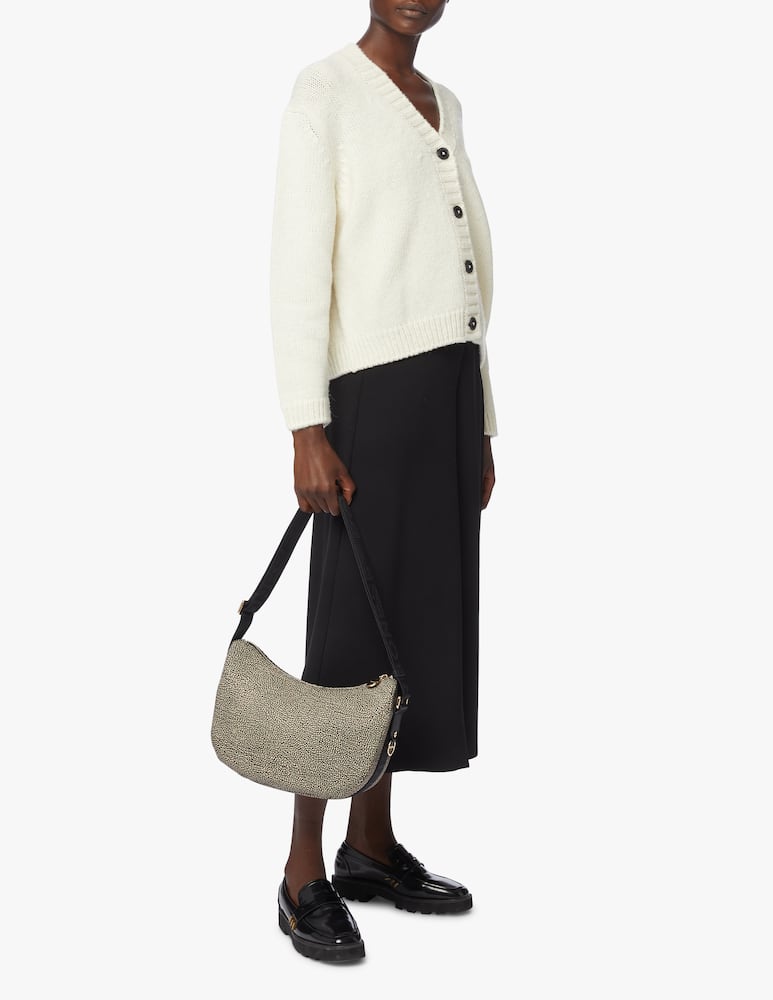 rinascente Borbonese Luna S shoudelr bag