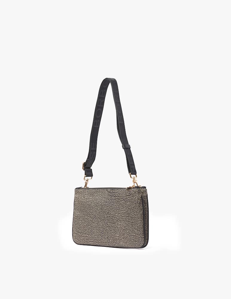 Borbonese Borsa a tracolla Eco Line Small - immagine 3 Borbonese Borsa a tracolla Eco Line Small - immagine 3