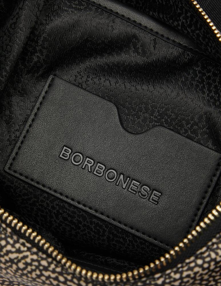 rinascente Borbonese Borsa a mano media in pelle - nero