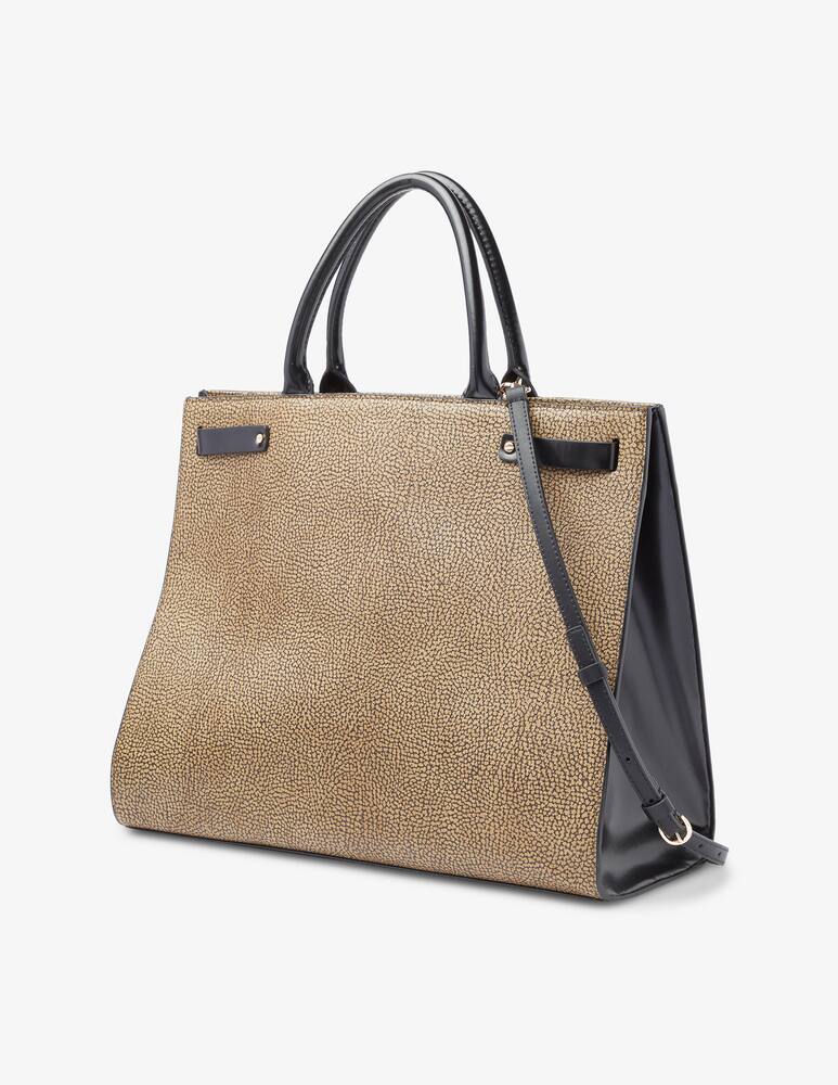 rinascente Borbonese Large tote bag - Beige