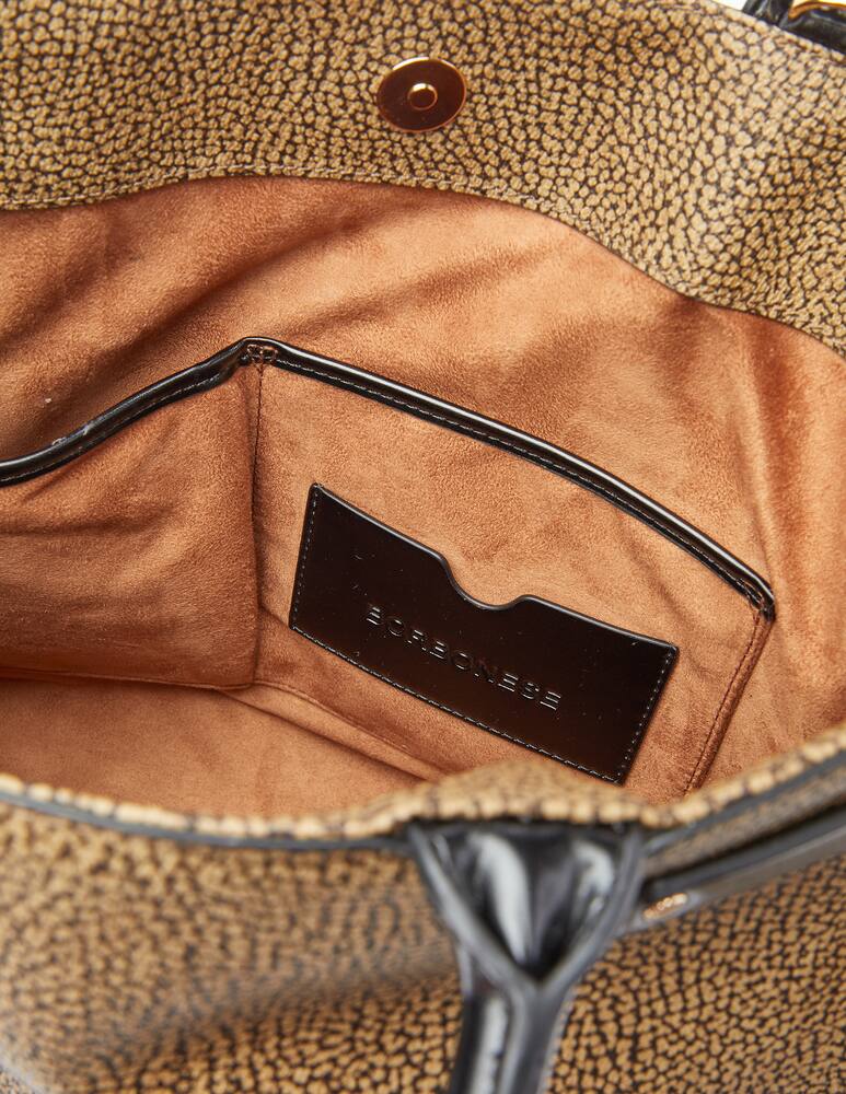 rinascente Borbonese Large tote bag - Beige