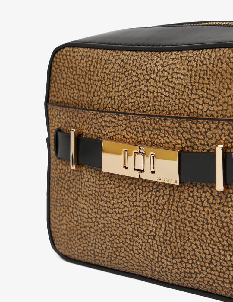 rinascente Borbonese Small camera case bag - Brown