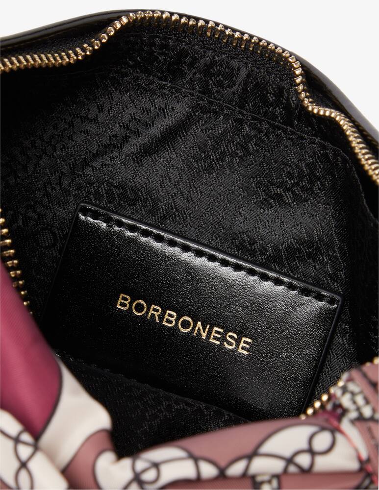 rinascente Borbonese Petite luna bag - Pink