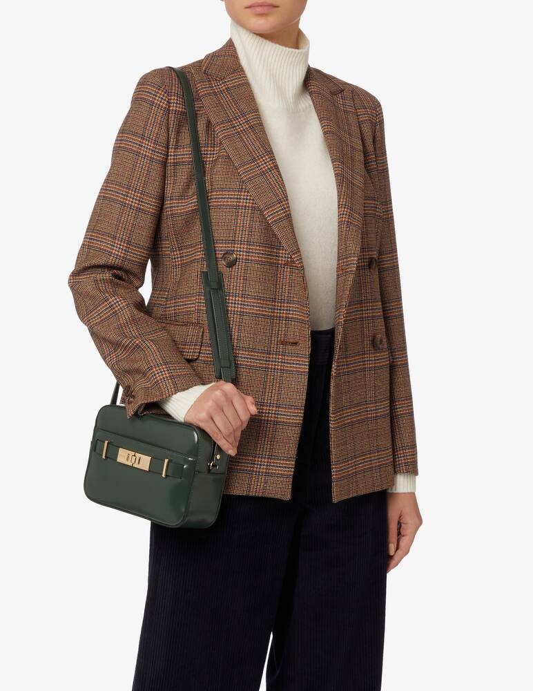 rinascente Borbonese Borsa camera case small - Verde