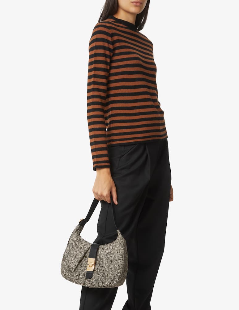 Borbonese Borsa hobo Cortina Small - immagine 3