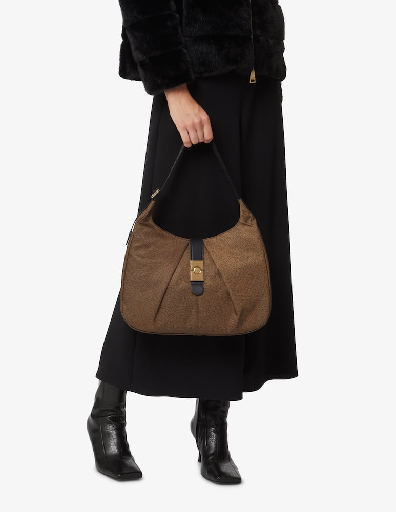 rinascente Borbonese Borsa M hobo  - Marrone