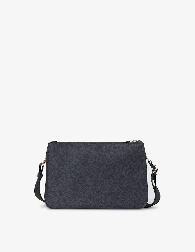 Borbonese Borsa a tracolla Eco Line Small - immagine 1 Borbonese Borsa a tracolla Eco Line Small - immagine 1