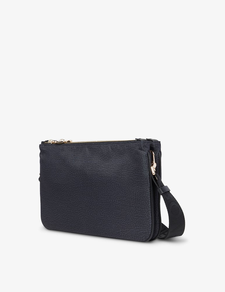 Borbonese Borsa a tracolla Eco Line Small - immagine 3 Borbonese Borsa a tracolla Eco Line Small - immagine 3