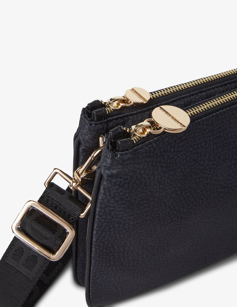 Borbonese Borsa a tracolla Eco Line Small - immagine 4 Borbonese Borsa a tracolla Eco Line Small - immagine 4