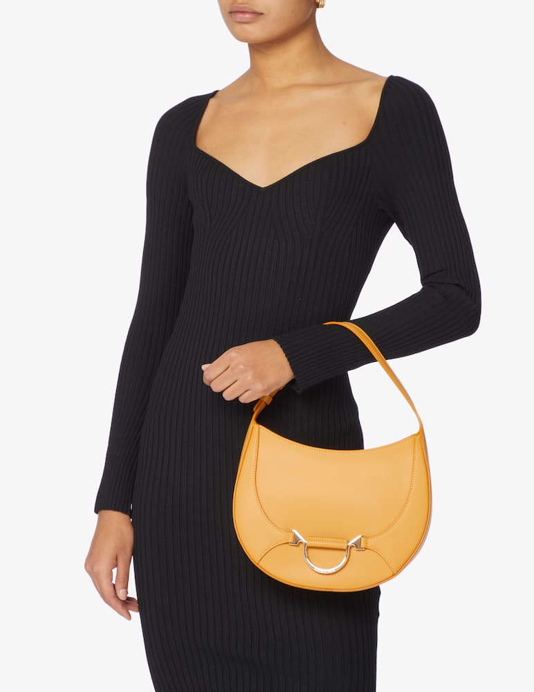 rinascente Borbonese Hobo bag small - Giallo