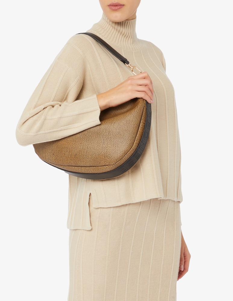 rinascente Borbonese Borsa a spalla M Oyster