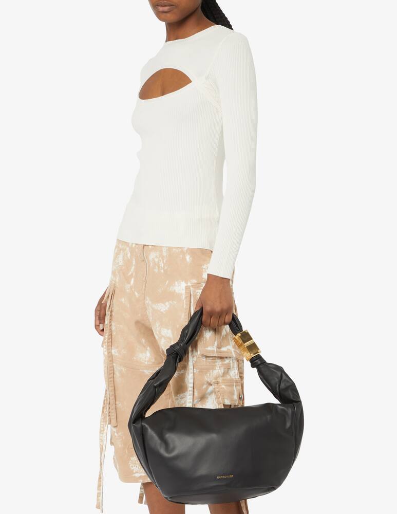 rinascente Borbonese Borsa hobo media Domino 