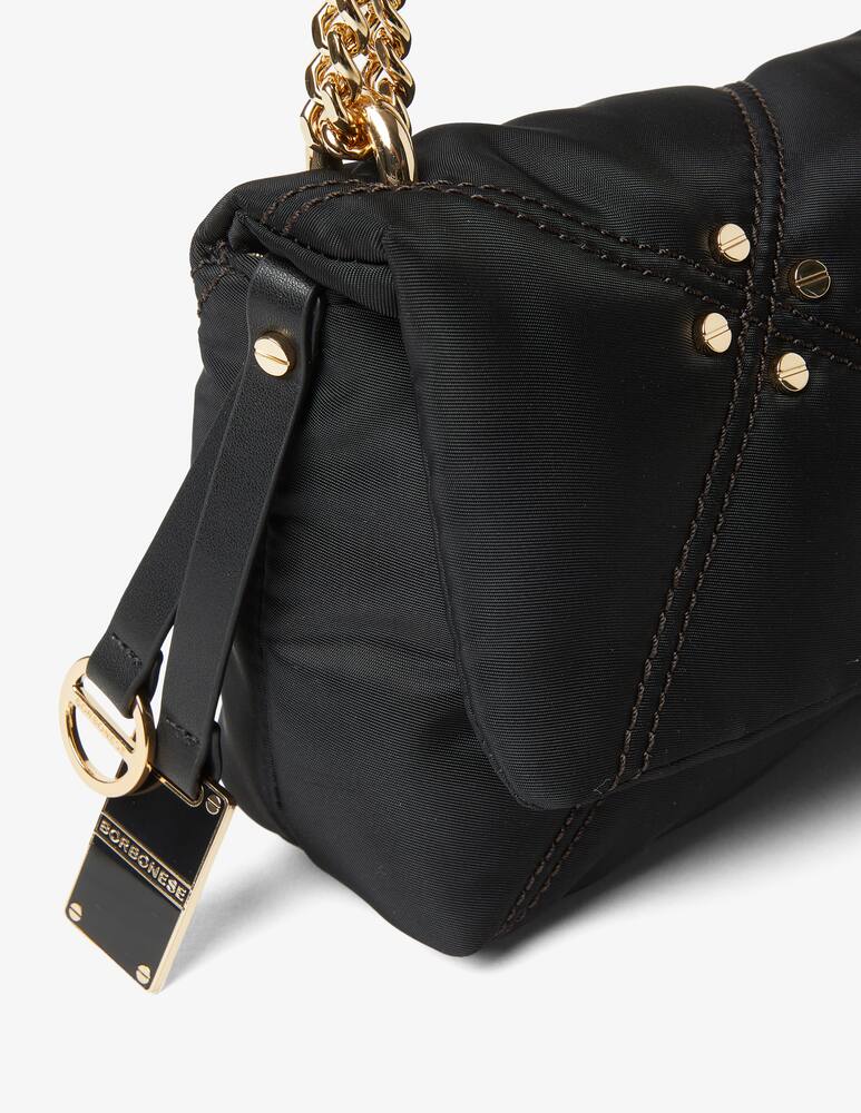 rinascente Borbonese Mini cross over bag w/flap