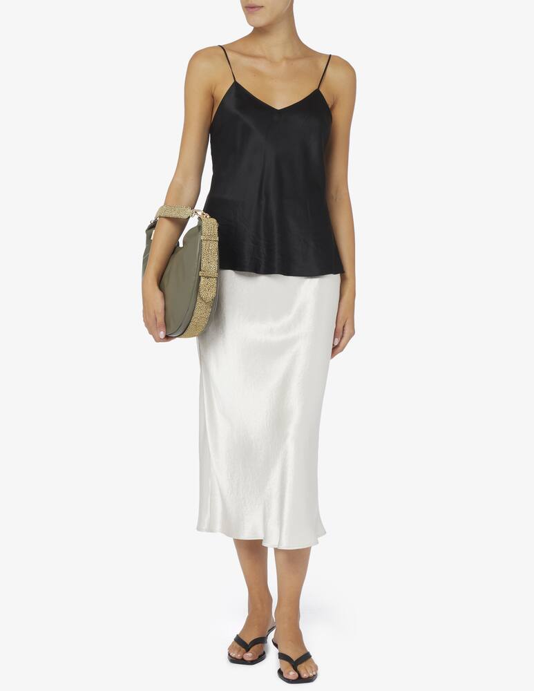 rinascente Borbonese Oyster M hobo bag